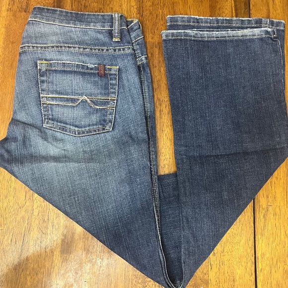 Buffalo Boot Cut Pink-X Style Jeans - Picture 1 of 2